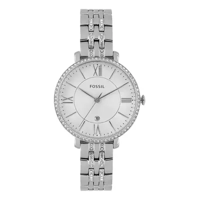 Fossil Women's Jacqueline Quartz Stainless Steel Three-Hand Watch Color: Silver Glitz (Model: ES