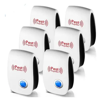 6 Packs Pest Repeller Ultrasonic Electronic Mouse Rat Mosquito Insect UK