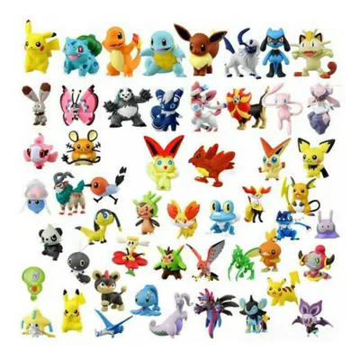 144PCS Pokemon Monster Collectible Action Figures Doll Kids Toy UK