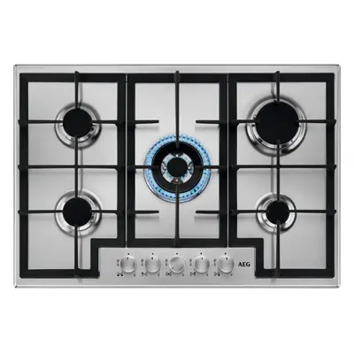 750mm Gas Hob Burner inc WOK Burner S/Steel