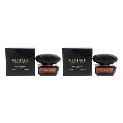 Versace Versace Crystal Noir - Pack of For Women 1.7 oz EDT Spray