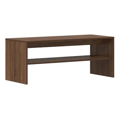 (brown oak, x x cm) vidaXL TV Cabinet Black 100x40x40 cm Engineered Wood tv stand tv sideboard