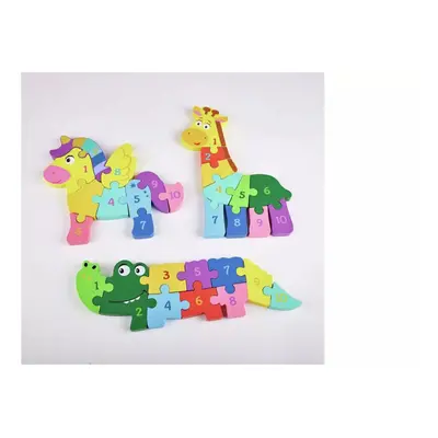 Chad Valley Wooden Animal Kids Jigsaw Puzzle