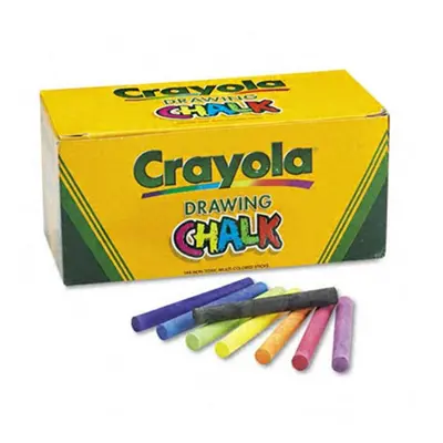 Crayola. Colored Drawing Chalk Six Each of Assorted Colors Sticks/Set