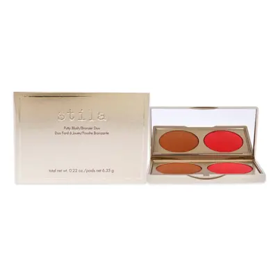 Stila Putty Blush Bronzer Duo - Bronzed Petunia for Women 0.22 oz Makeup