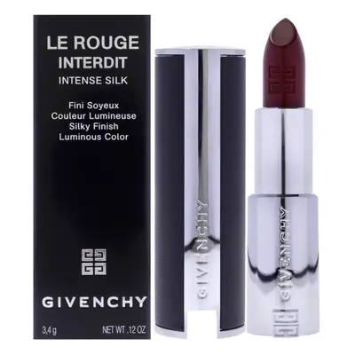 Le Rouge Interdit Intense Silk Lipstick - Rouge Erable by Givenchy for Women - 0.12 oz Lipstick