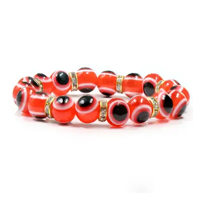 Plastic red resin eye style piece bracelet bracelet jewelry