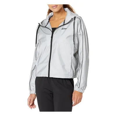 DKNY Women's Sport Bomber Jacket Reflective Medium