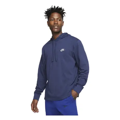 Nike Men's NSW Club Pullover Hoodie Jersey Midnight Navy/(White) XX