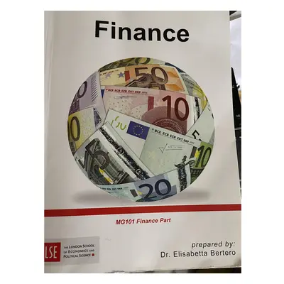 FINANCE FOR LSE MG101 Finance Part Paperback Jan.