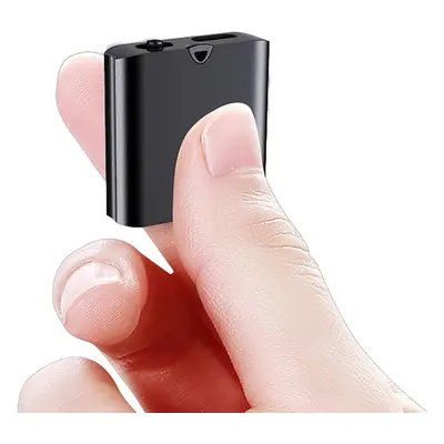 Chronus 64GB Mini Voice Activated Recorder Magnetic (Black)