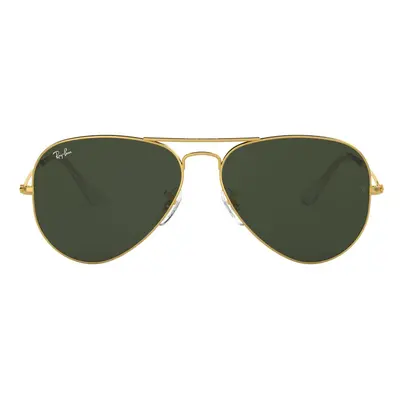 Ray-Ban RB3025 Classic Aviator Sunglasses Gold/G-15 Green mm