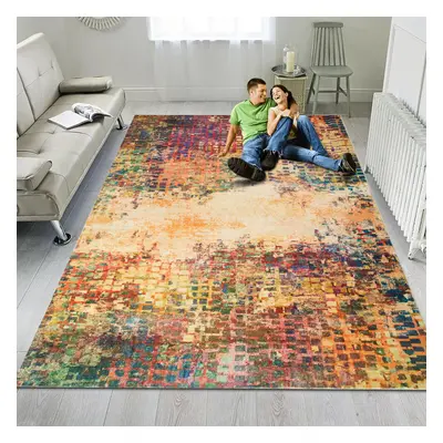 (200 x cm- Extra Large Rug For Bedroom Living Room/Traditional Carpet, VIBRANT CASHMERE) Extra L