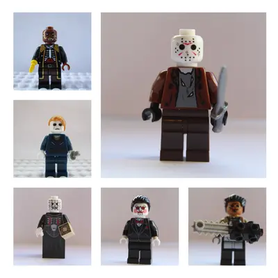 Horror Movie Collectible Action Mini Figures Fit Lego Jason Freddy