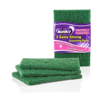 Minky Heavy Duty Scouring Pads.