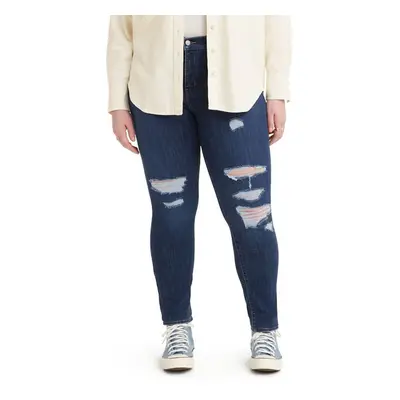 Levi's Women's Size Shaping Skinny Jeans Standard and Plus New Lapis Breakdown US Regular