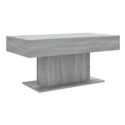 (grey sonoma, 1) vidaXL Coffee Table Chipboard Couch End Center Accent Table Multi Colours