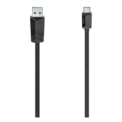 200653 USB C Cable, USB C Male to USB A Male, USB 3.2 Gen1, Gbps, 3.00 m, black