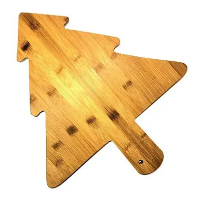 Swan household ? - Christmas Tree Shaped Bamboo Chopping Board Perfect as Christmas Gift - x 40c