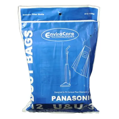 Panasonic Pack Type U U3 Upright Vacuum Cleaner Bags 60-2426-04 W