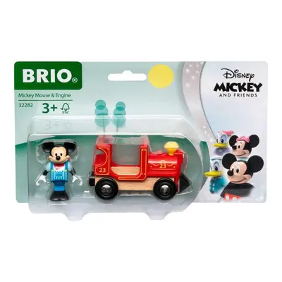 BRIO Disney Mickey Mouse & Engine Train Set - Perfect Toy for Kids Age