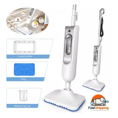 Steam Mop and Handheld Steam Cleaner Multipurpose System for Floors, Carpets, Windows, Upholster