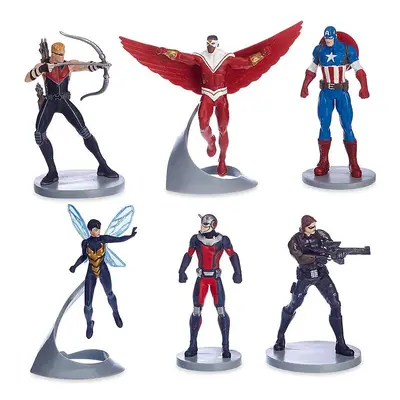 Marvel Avengers Captain America Figurine Set