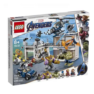 LEGO Marvel Avengers Compound Battle Building Set Includes Toy C