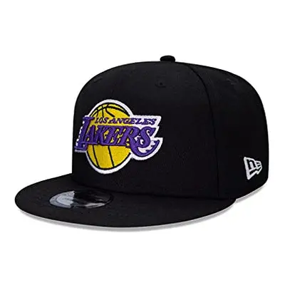 NBA Los Angeles Lakers Men's 9Fifty Team Color Basic Snapback Cap, One Size, Black