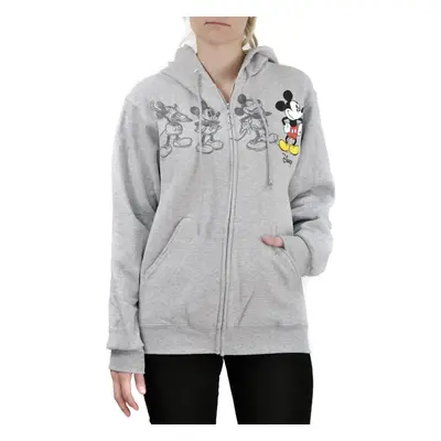 Disney Women's Mickey Mouse Classic Animation Zip Hoodie Large