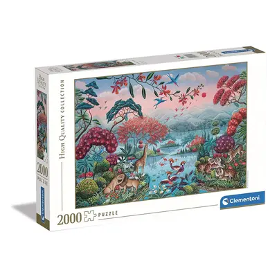 Clementoni Collection Peaceful Jungle Pieces, Made in Italy, Jigsaw Puzzle for Adults, Multicolo