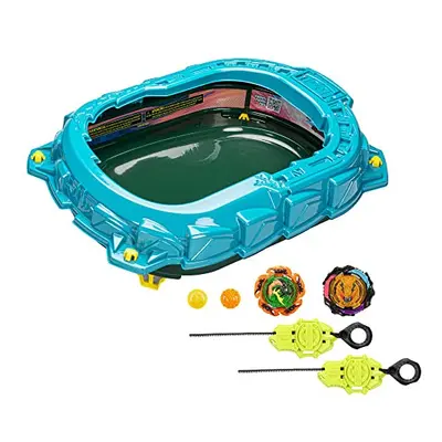 Beyblade Burst QuadStrike Light Ignite Beyblade Stadium Battle Set