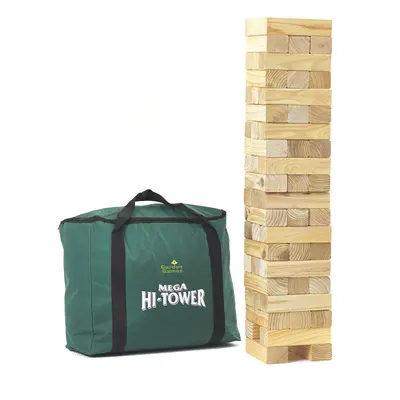 Garden Games Mega Hi-Tower in a Bag - Giant 0.9m - 2.3m (max.)