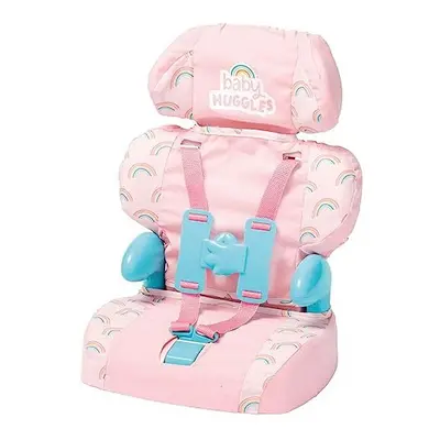 Casdon Pink Car Booster Seat. Dolls Car Booster Seat For Children Aged 3+. Suits Dolls Up To 35c