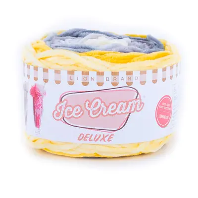 Lion Brand Yarn Ice Cream Deluxe yarn SILVER SANDS