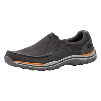 Skechers Men's Expected Avillo Relaxed-Fit Slip-On Loafer Charcoal/Ora