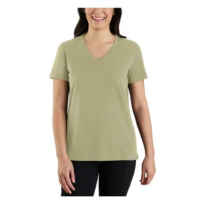 Carhartt Women's Relaxed Fit Lightweight Short-Sleeve V-Neck T-Shirt