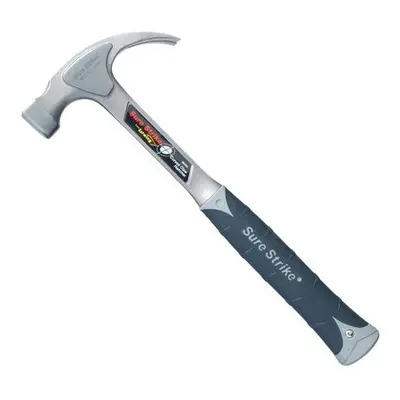 Estwing EMR20C 20oz Sure Strike Curved Claw Hammer Steel Shaft Cushion Grip Length 340mm