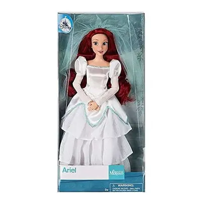 Di The Little Mermaid Ariel Wedding Classic Doll in White Wedding