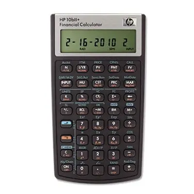 HEWLETT-PACKARD CALCULATORS HP 10BII+ FINANCIAL CALCULATOR