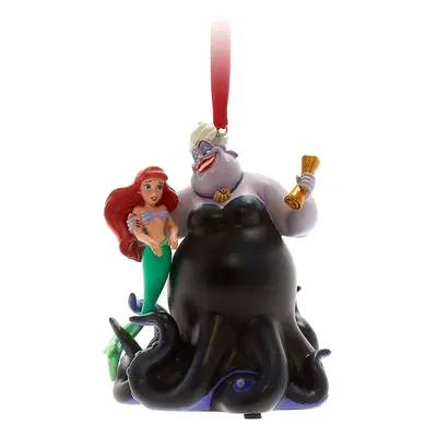 Disney Store Ariel and Ursula Singing Hanging Ornament, The Little