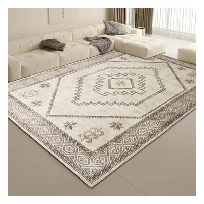 (120 x cm- Small Area Rug Carpet For Living Room Bedroom, RADIANT CASHMERE) Non Slip Rugs Living