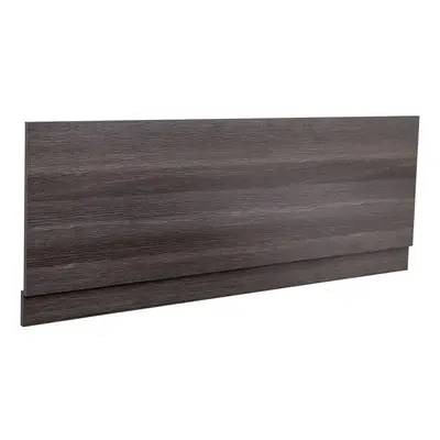 (1700mm Front Panel) Aquariss Calm Grey Effect Wood Shower Bath Panel