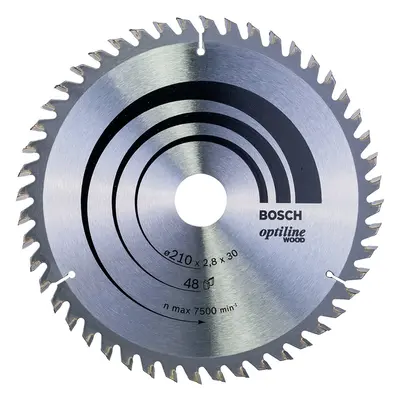 Bosch Professional Circular Saw Blade Optiline Wood, Silver, x mm