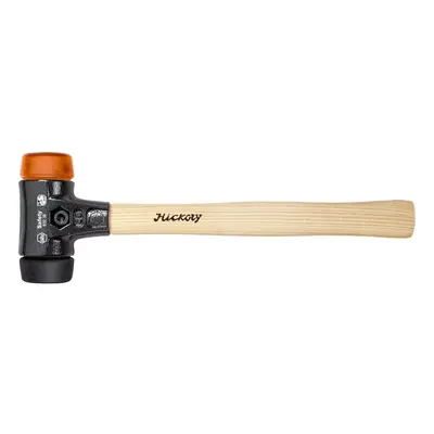 Wiha 83238030" Safety Medium Hard Soft-Faced Hammer, Black/Orange Transparent, mm