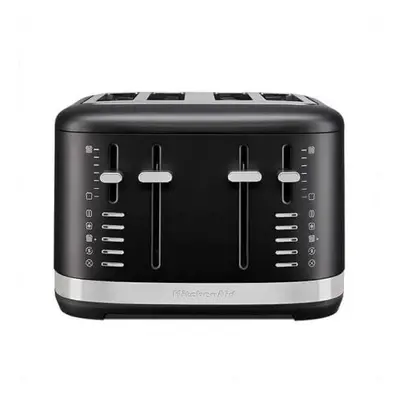 KitchenAid Matte Black Manual Control Slot Toaster