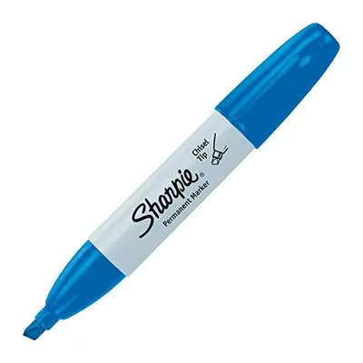 SHARPIE Permanent Markers Broad Chisel Tip 12Pack Blue