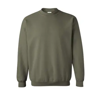 Gildan Heavy Blend Crewneck Sweatshirt - Military Green