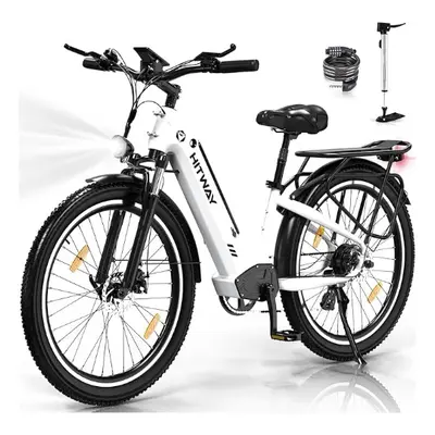 HITWAY Bk16 26x3.0 Electric Bike ,250W City Cruiser E bike