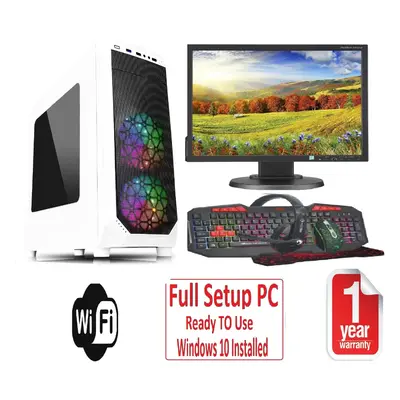 Fast Gaming PC Bundle-Intel Core i5 8GB RAM 1TB GT710 2GB 22'' Monitor